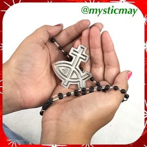New Silvestri by Demdaco Fisher of Men CROSS PRAYER CHARM Pocket Purse Blessing